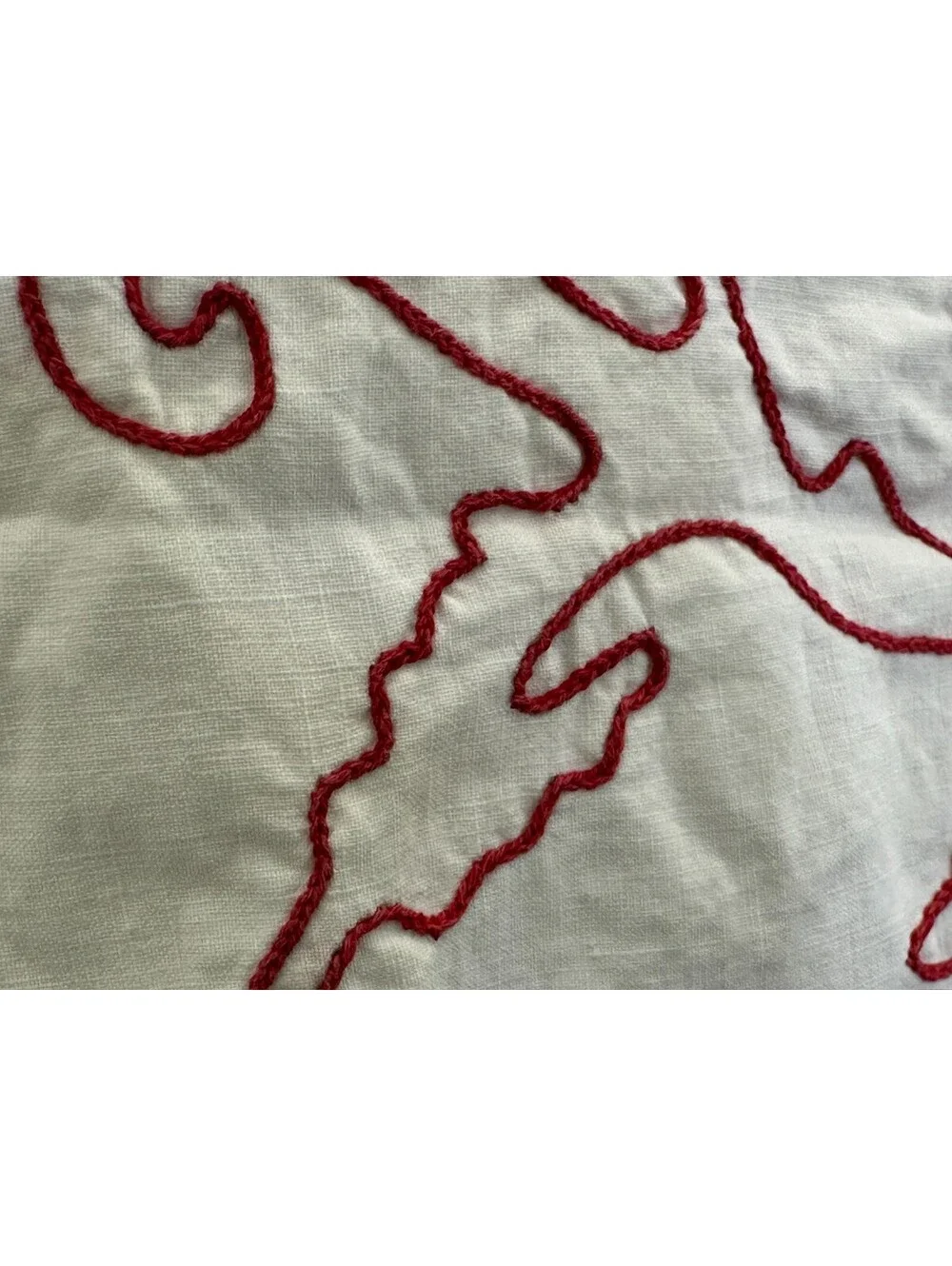 Vintage redwork Card Table Tablecloth Bird Decorative Wall Hanging Embroidered